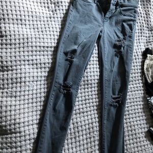 Grey skinny jeans